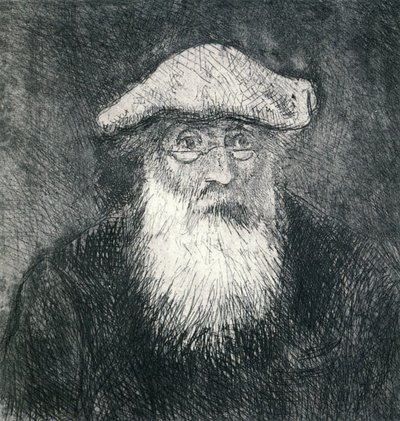 Self-portrait by Camille Jacob Pissarro